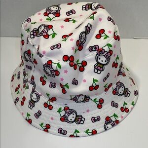 TokiDoki Hello Kitty Cherry Reversible Bucket Hat
